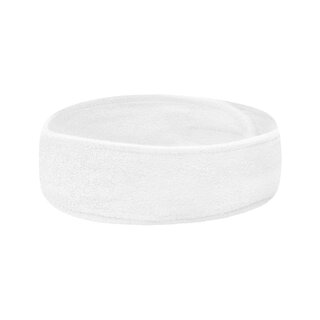 Frottéband för hår – vitt