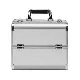 Grande trousse de maquillage - Argent