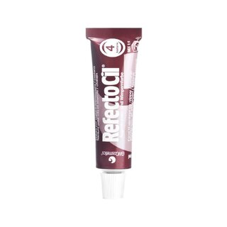 RefectoCil 4 Chestnut – gelhenna för bryn och fransar, kastanjebrun 15 ml