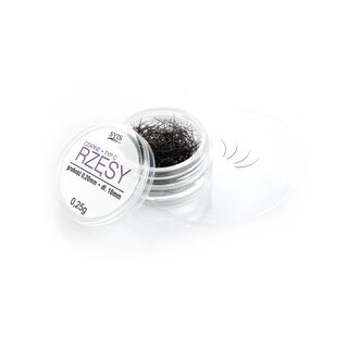 Syis Eyelashes C 0,20 × 10 mm – lösfransar för fransförlängning 0,25 g