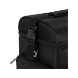 Activeshop Look 328 – kosmetikkuffert på hjul med udtræksskuffer, sort