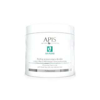 Apis Api-Podo – fodpeeling med salt fra Det Døde Hav og vulkansk lava 700 g