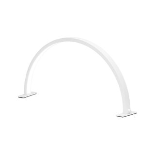 Glow Arche III – buet LED-manicurelampe 36 W, hvid