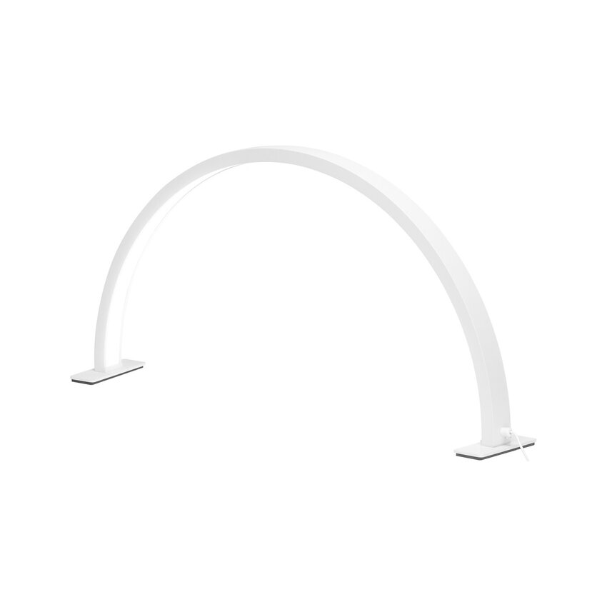 Glow Arche III – buet LED-manicurelampe 36 W, hvid