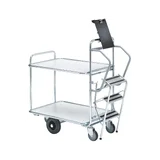 Step trolley 200, 2 shelves