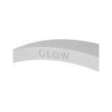 Glow Arche II – bueformet LED-manicurelampe til bordet, grå
