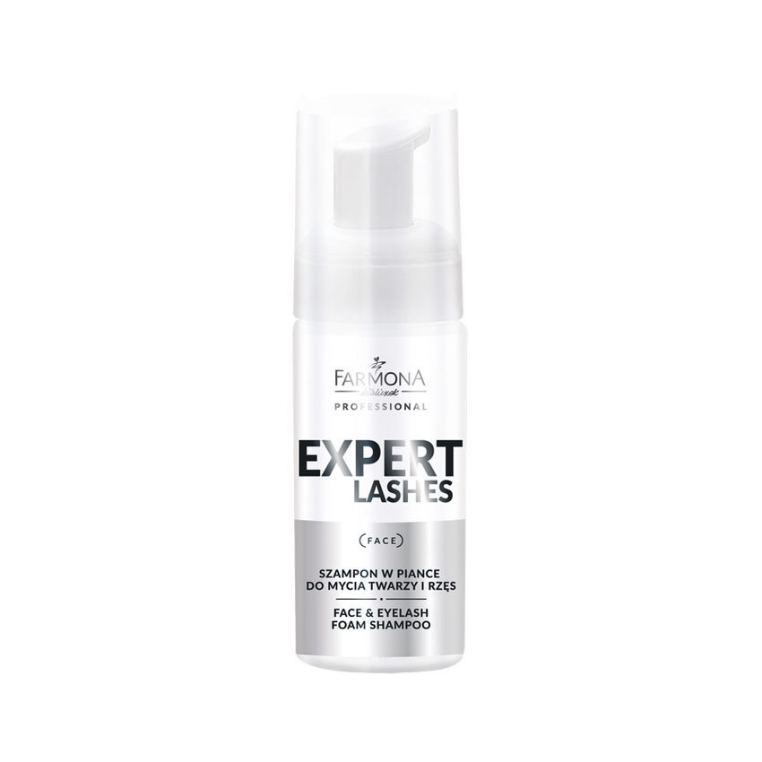 Farmona Expert Lashes – skumschampo för ansikte och fransar 100 ml