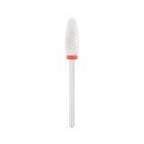EXO Ceramic 307F – ceramic bit, oval Ø 6.0 mm, fine (red)