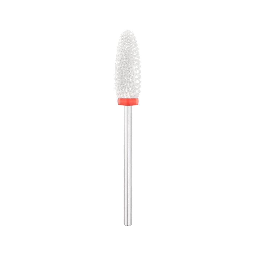 EXO Ceramic 307F – ceramic bit, oval Ø 6.0 mm, fine (red)