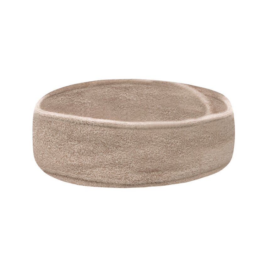 Terry hair band – beige