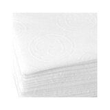 Engångshanddukar i non-woven 70 x 40 cm – vita med präglade hjärtan, 20 st