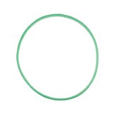 Silicone gasket for Woson Type D 7 L and 8 L autoclave, green, 7.5 mm